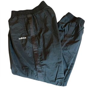 Adidas Loose Fit Joggers Track Pants Y2K Vintage Men’s Size 2XL Black White